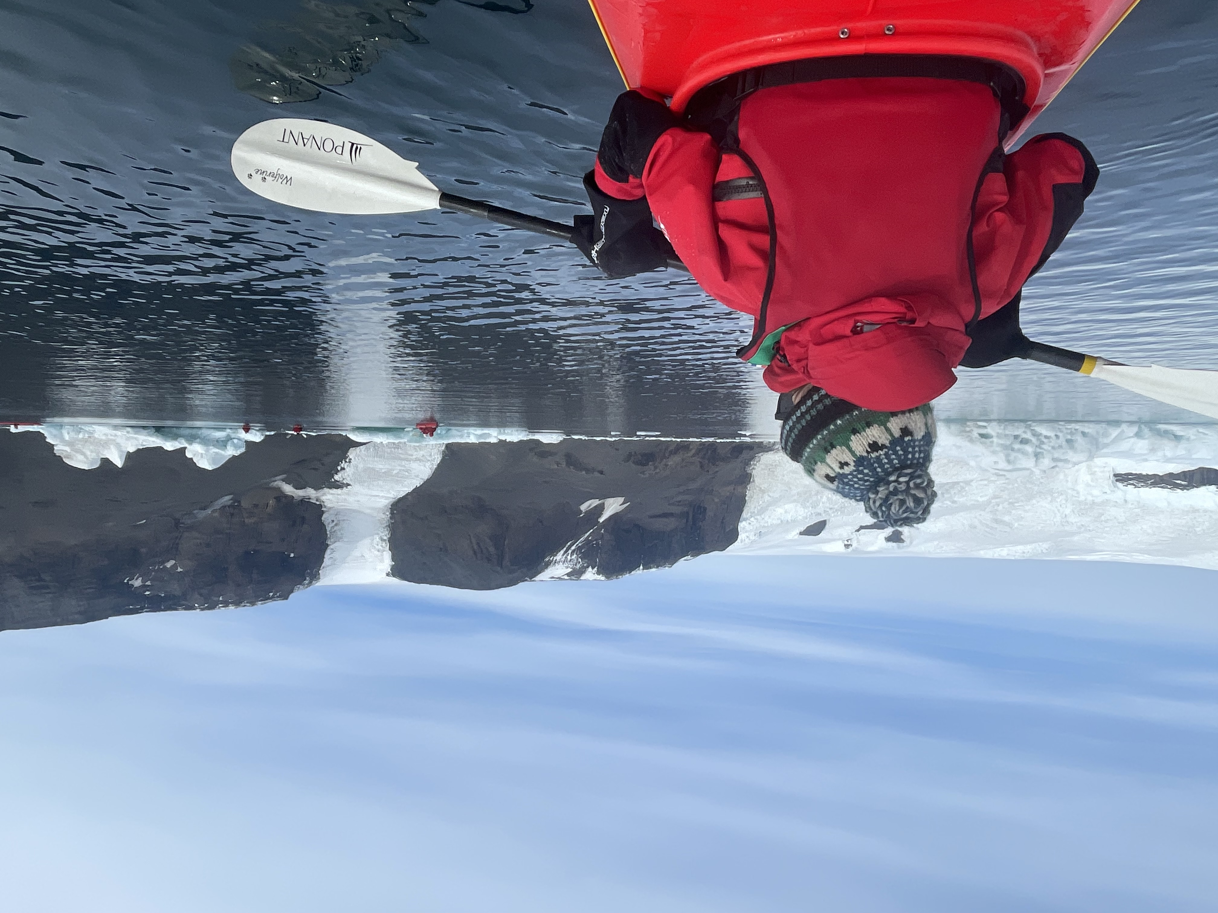 Kayaking in Antarctica